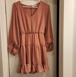 Blush/dusty pink dress